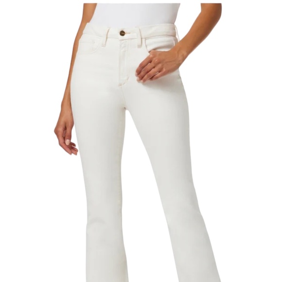 Joe's Jeans Hi Honey High Rise Bootcut White Jeans Size 27 - Picture 1 of 15